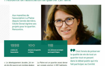 Portrait local, Cécile Donat est dans Sartrouville MAG’